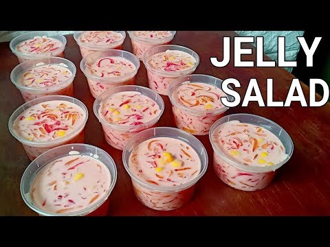 Video: Jelly Salad In The Form Of A Holiday Roll