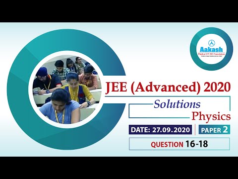 JEE Advanced 2020