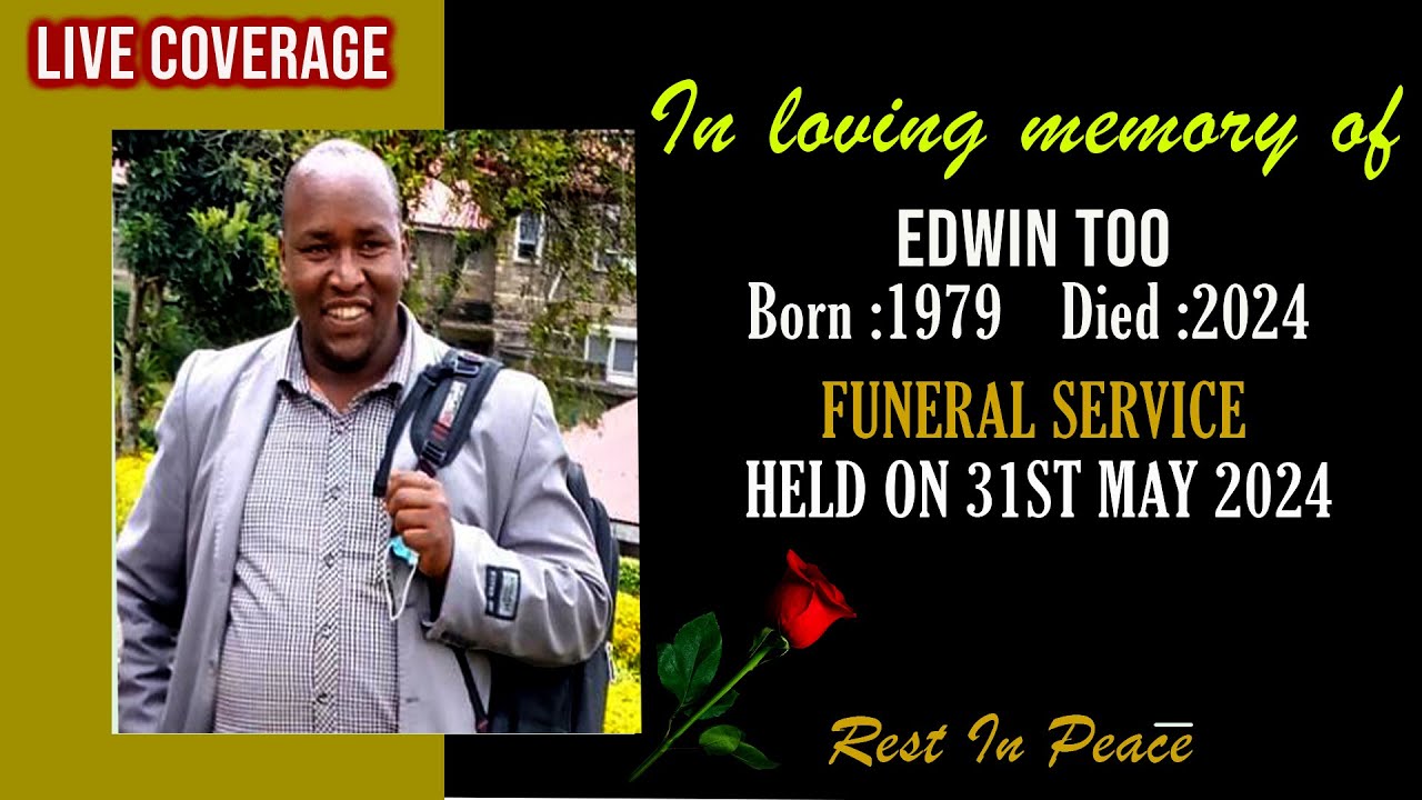 LIVE: EDWIN TOO FUNERAL SERVICE - YouTube
