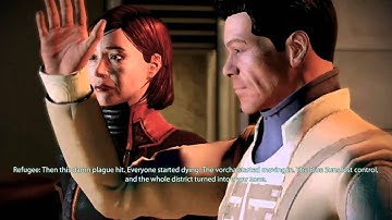 "Mass Effect 2", HD walkthrough on Insanity, Part 5 - Omega explore + Dossier:The Professor ,2/3