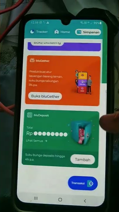 hanya dia BLU BCA digital deposito bisa di cairin kapanpun tanpa biaya penalti setor awal mulai 1jt