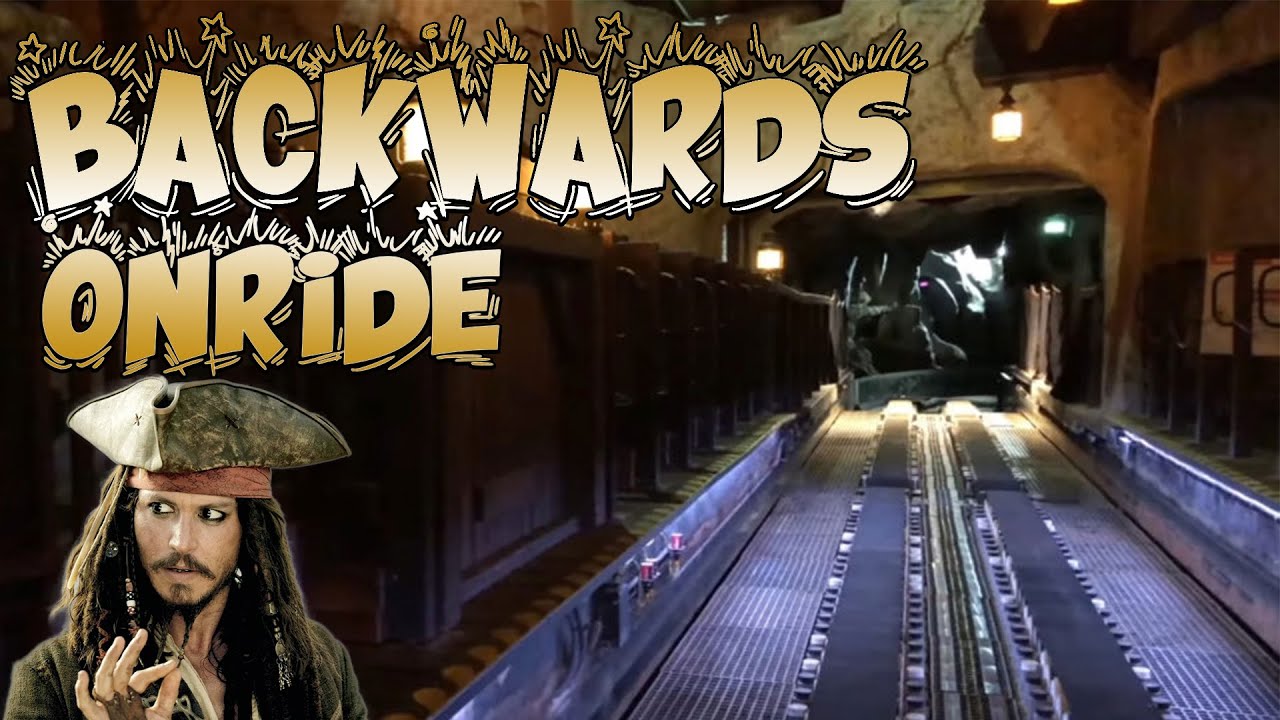 Pirates of the Caribbean [BACKWARDS] (Onride/POV) - Intamin AG - Disneyland Paris 2022