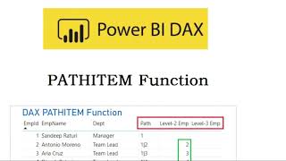 Power Bi Dax Pathitem Example And Tutorial
