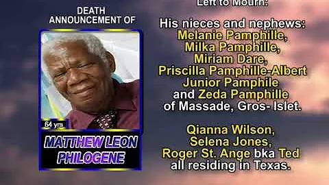 Matthew Leon Philogene long