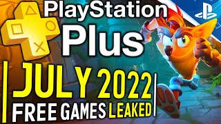 PS Plus JULY 2022 Free Games LEAKED! (PlayStation Plus Leaks Rumors) PS+ Games 2022 Rumors/Leaks