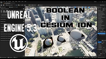 Unreal Engine 5 with Cesium boolean