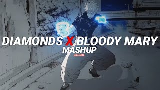 Download Lagu diamonds x bloody mary - rihanna \u0026 lady gaga [mashup] MP3