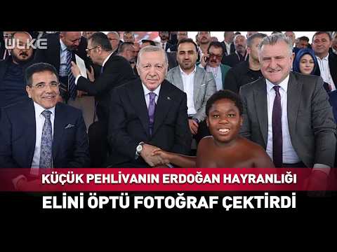 The Young Wrestler's Admiration for Erdoğan...