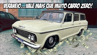 VERANEIO 1968 BAIXA COM PNEUS HANKOOK DYNAMIC - ÉPOCA MARCANTE SÓ OS BACANAS TINHAM