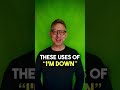 5 Meanings of “I’m Down” in English #Shorts