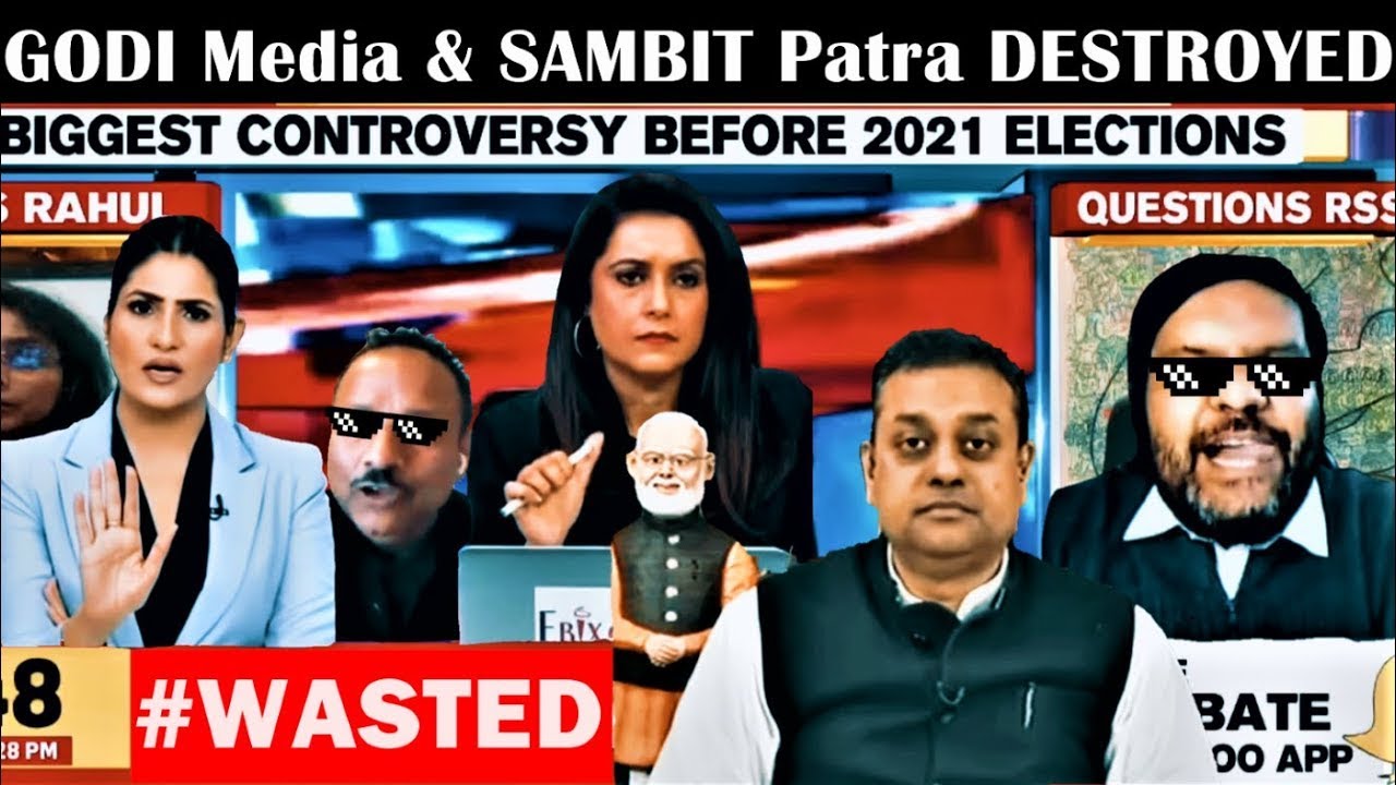 GODI Media & SAMBIT Patra ROAST | Savage | Baat Desh Ki 