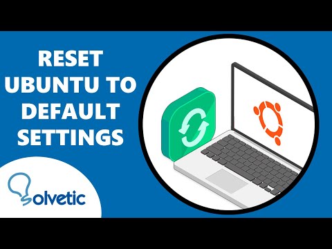 RESET UBUNTU to DEFAULT SETTINGS 🔄✅