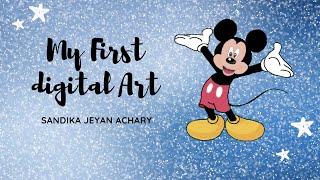 My First Digital Art Mickey Mouse screenshot 3