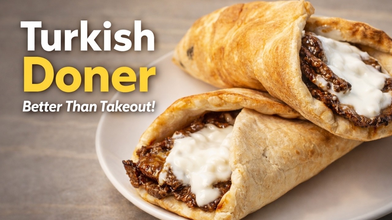 The Best Turkish Doner Recipe Ever | Juicy, Tender, Sliceable Lamb