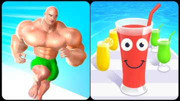 Muscle Rush 3D 🆚 Juice Run 3D New Levels Big New Update Max Walkthrough Android iOS Gameplay level66