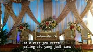 Story'WA tenda biru