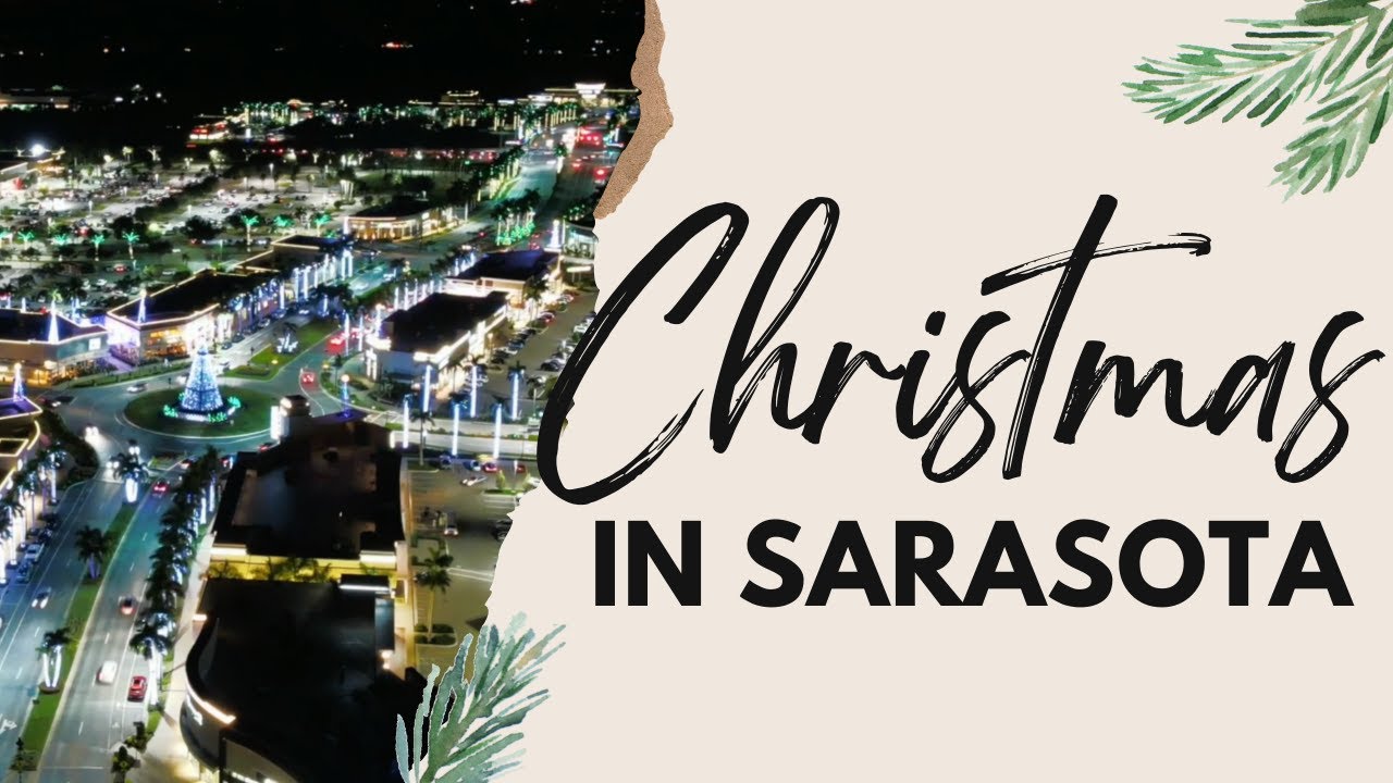 Christmas in Sarasota, Florida Christmas Light Tour YouTube