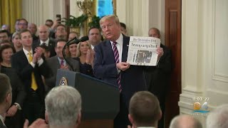 Now-Acquitted President Trump Takes Victory Lap At The White House