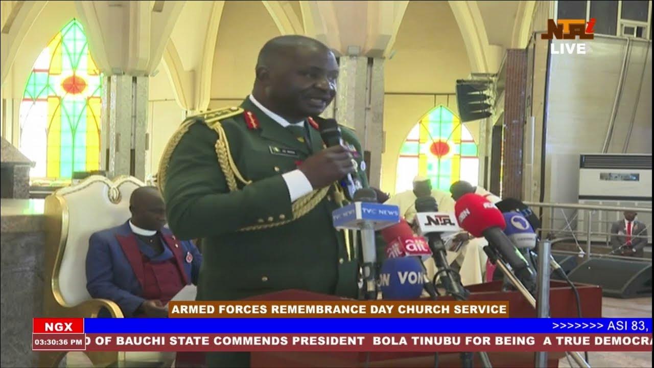 2024 Armed Forces Remembrance Day Church Service In Abuja