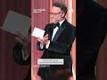 Seth Rogen accepts Catherine O'Hara's Actor Award