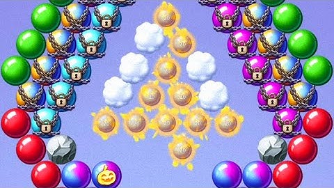 Bubble Shooter Level 495 Hard Challenge Failed Attempts Intense Shots and Near-Win Moments Gameplay!