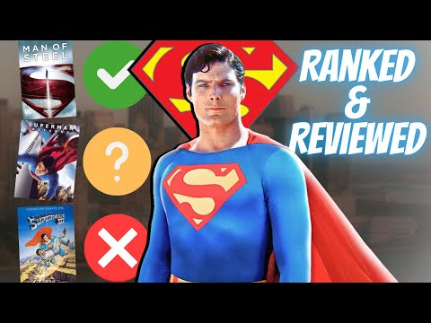 I Watched (and Ranked) Every Superman Movie