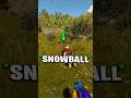 "THE FASTEST SNOWBALL" #shorts #rust #chilledvibes