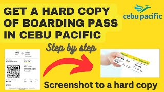 HOW TO PRINT BOARDING PASS CEBU PACIFIC | Reprint Boarding Pass #cebupacific #cebupacificair screenshot 3