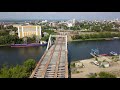 Самара "Фрунзенский мост" 5 августа 2018 медленно,но верно...