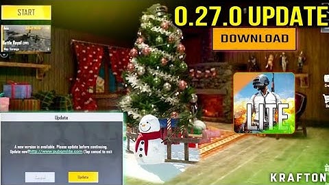 Pubg Lite 0.27.0 Update Confirm Date 😍 | Crash Problem Fix | Pubg Lite New Update