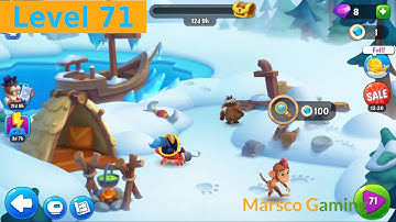 Fishdom – Level 71 Super Hard | Match-3 Puzzle