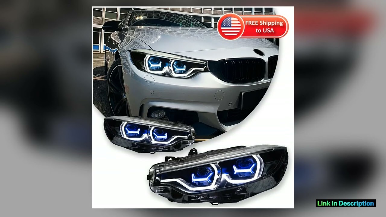 TYPY Car Lights For BMW 4 Series F32 F36 Headlight 20132019 LED Projetor head Lamp Daytime Running