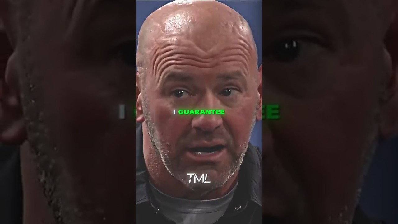 Эта речь Даны Уайта изменит вашу жизнь 🔥