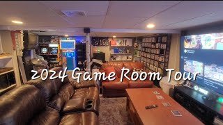 Game Room Tour 2024 | 1575 Games | 78 Consoles | Four Kiosks | Two Arcades