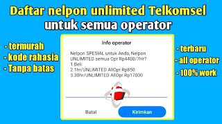 ✅PAKET MINGGUAN‼️CARA DAFTAR NELPON MURAH TELKOMSEL 2022 - NEW UPDATE