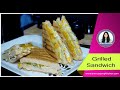 Grilled sandwich  3layers veggrilled sandwich recipe  veg mayo grilled sandwich recipe  by amruta