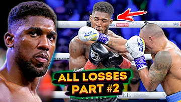 Anthony Joshua All Losses, All knockdowns and moments when Joshua got dropped HIGHLIGHTS HD BOXING