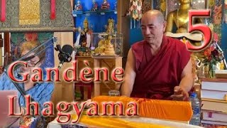 Yoga du maître &quot;Gandène Lhagya Ma&quot;, enseignement par Lama Tengon [partie 5] (rus/fra)