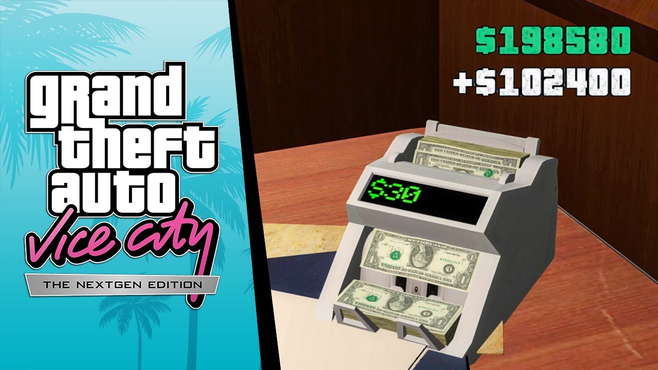 GTA Vice City: Nextgen Edition - How To Earn Money Fast & Easy - YouTube