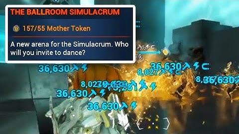 BALLROOM SIMULACRUM UNLOCKED | WARFRAME