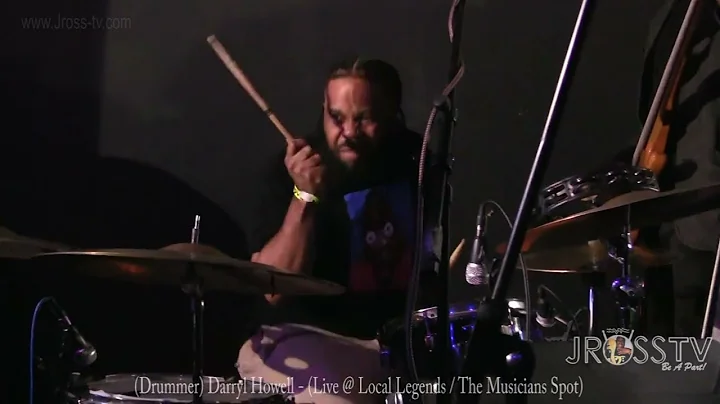 James Ross @ (Drummer) Darryl Howell - "Blazin' Solo Groove" - www.Jross-tv.com (St. Louis)