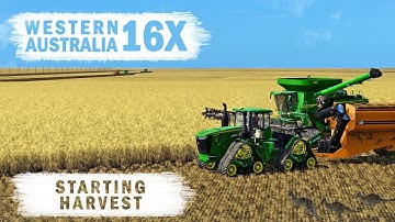 Western Australia 16x - Starting Harvest - Episode 01 - FS19