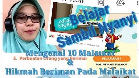 Di antara hikmah beriman kepada malaikat bagi seseorang yang sedang menuntut ilmu adalah