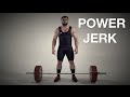 Power jerk  weightlifting