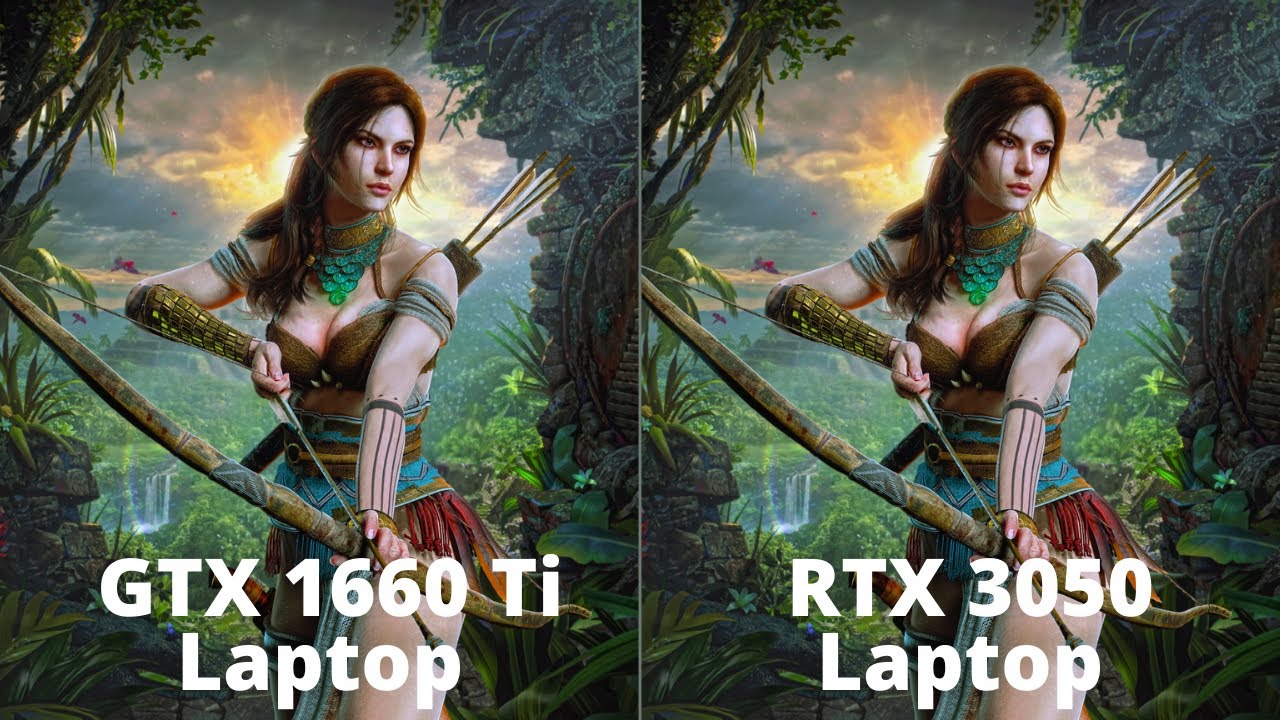 GTX 1660 Ti vs RTX 3050 Laptop (Gaming Benchmarks in 16 Games) - YouTube