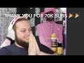 THANK YOU SO MUCH FOR 70K SUBS 🎉🎉