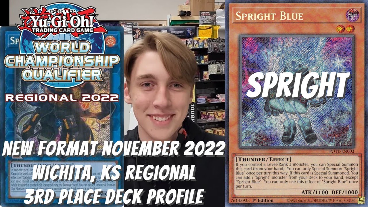 Yugioh November 2022 Wichita, KS Regional 3rd Place Deck Profile - Spright - Cooper Marz