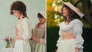 Getting Dressed in the 18th Century - Chemise Gown (1780s) by CrowsEyeProductions 1,260,723 views 2 years ago 5 minutes, 41 seconds