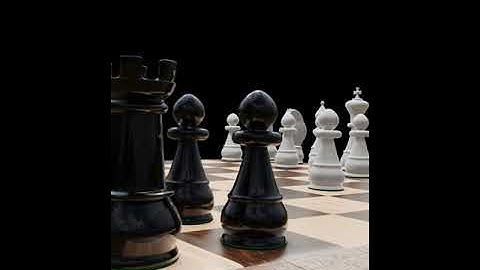 Blender 3D Animation with EEVEE  - Chess Game