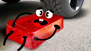 Experiment Car vs M&Ms BALL | Crushing Crunchy & Soft Things by Car! by Crush Experiments 216,667 views 9 months ago 3 minutes, 21 seconds